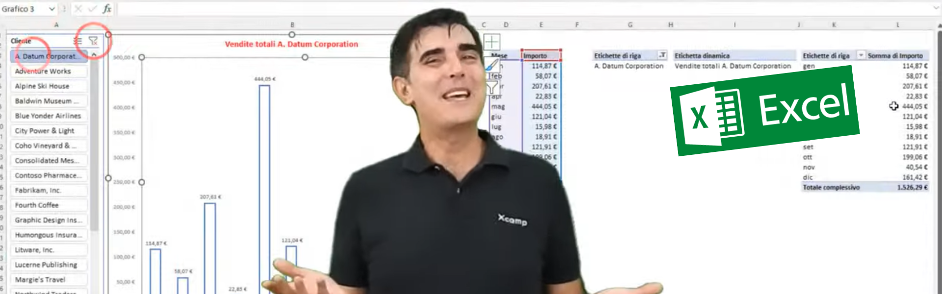 Impara Excel con un metodo innovativo